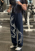 Graphic Relaxed Sweatpants - Under Attack