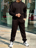Heavy Duty Oversized Tracksuit - Black - Under Attack
