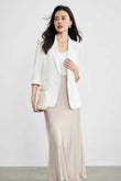 I am the Boss Blazer in White - Under Attack
