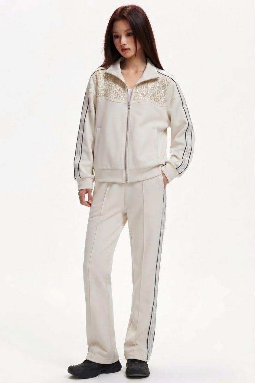 Ivory Royale Elite Tracksuit - Under Attack