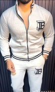 JACQUARD GAMER TRACKSUIT - WHITE - Under Attack