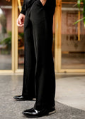Japanese Bootcut Trouser - Black - Under Attack