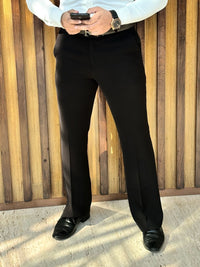 Japanese Bootcut Trouser - Black