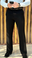 Japanese Bootcut Trouser - Black - Under Attack
