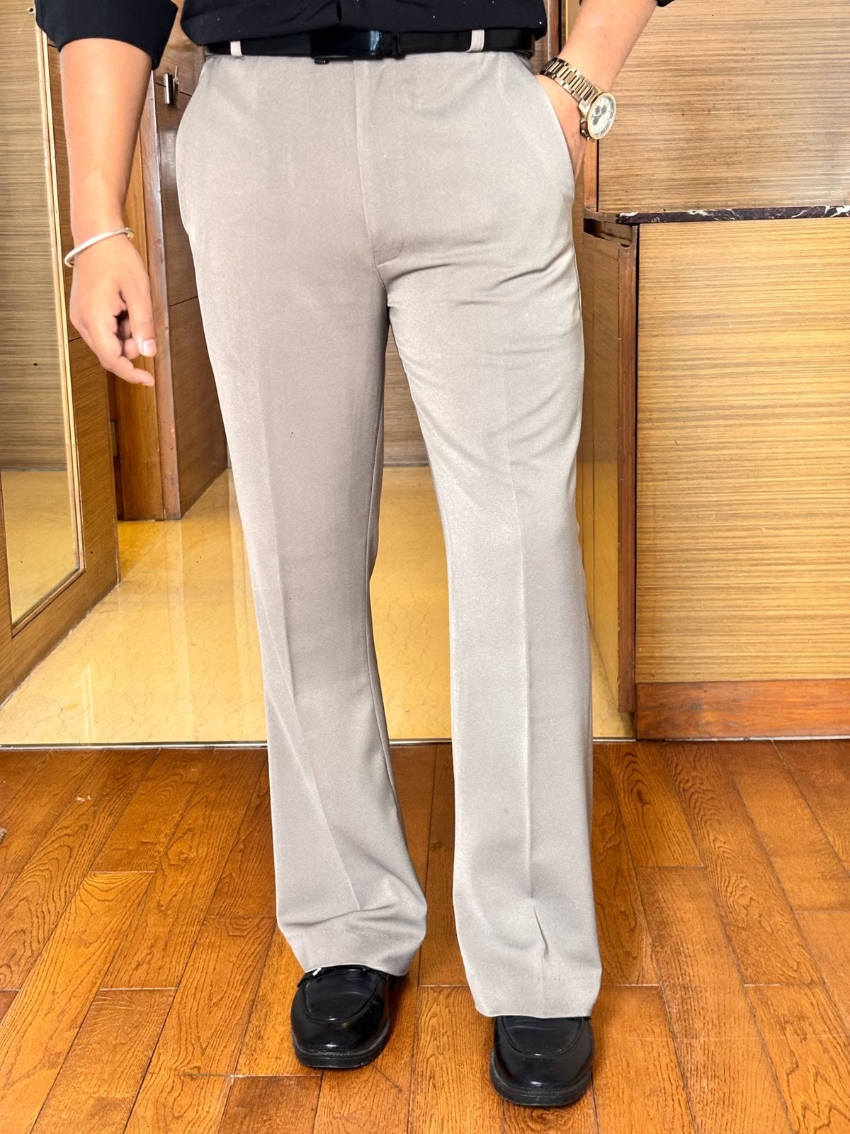 Japanese Bootcut Trouser - Fawn - Under Attack