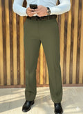 Japanese Bootcut Trouser - Green - Under Attack
