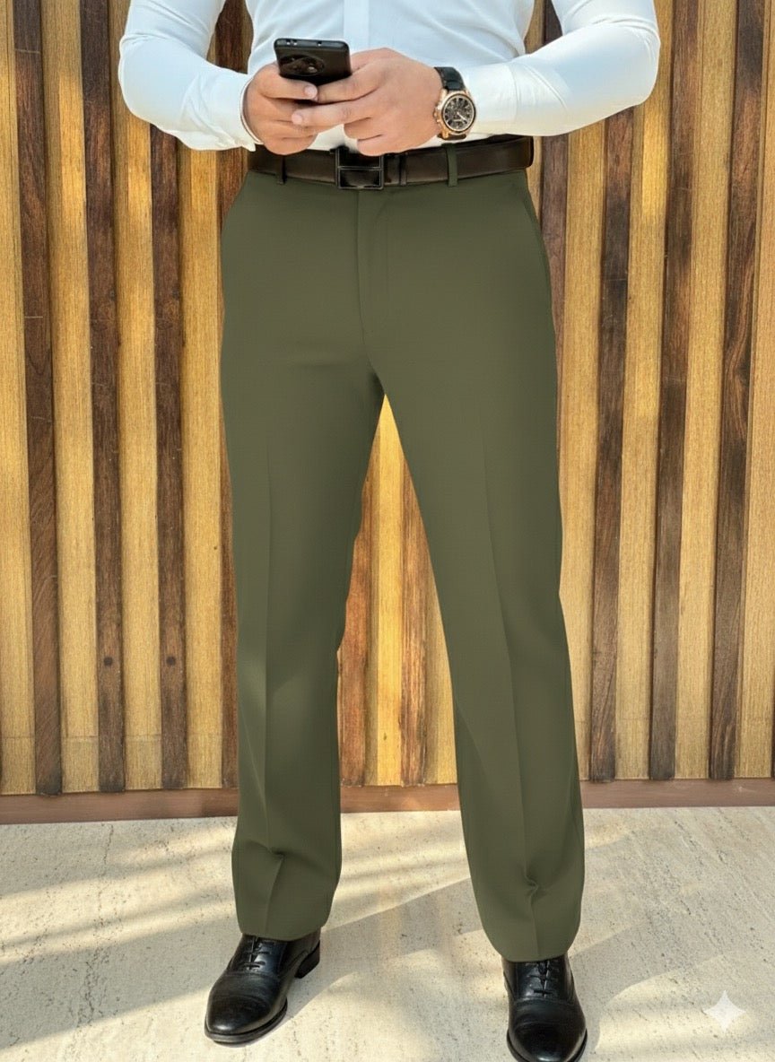 Japanese Bootcut Trouser - Green - Under Attack
