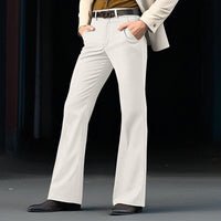 Japanese Bootcut Trouser - White