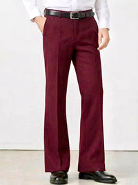 Japanese Bootcut Trouser - Wine