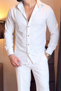Japanese Premium Solid Shirt - White - Under Attack