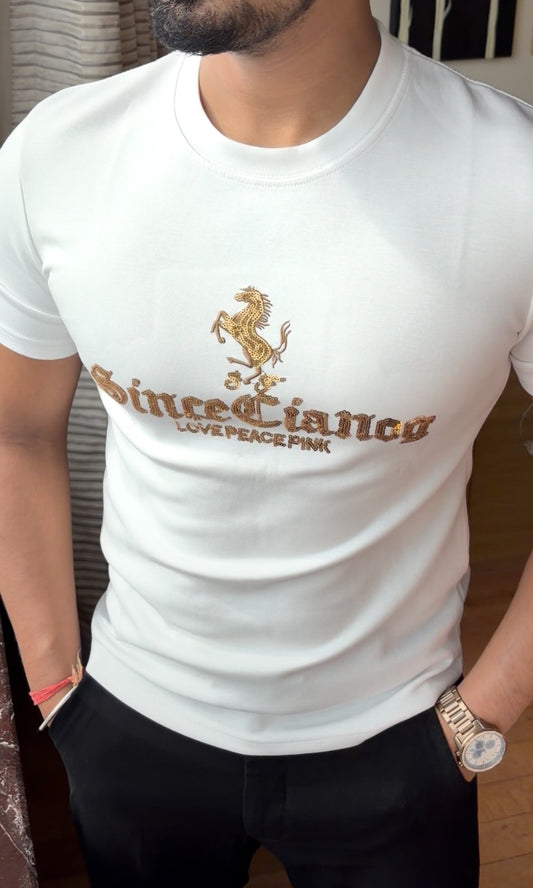 Lpp horse tshirt - white - Under Attack