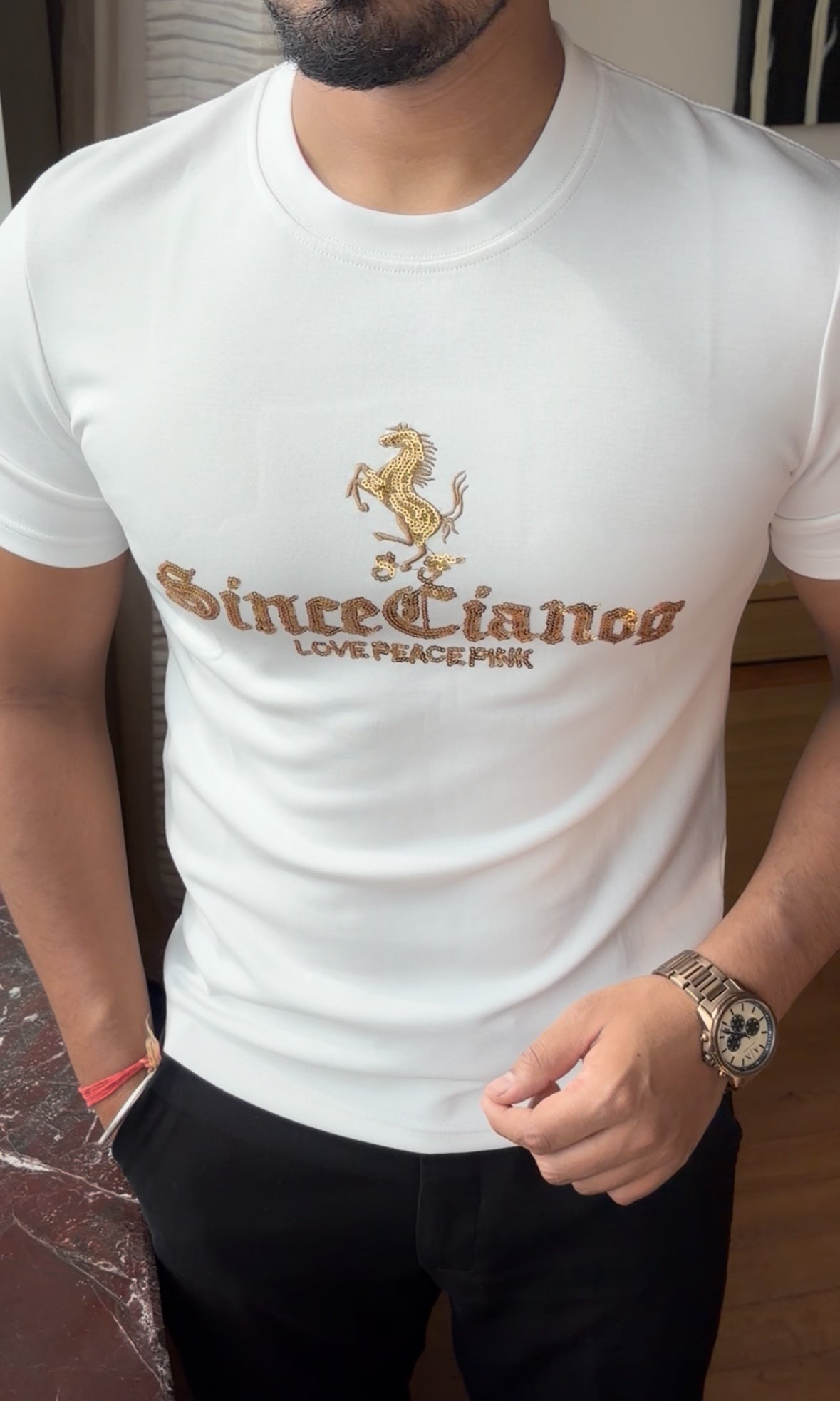 Lpp horse tshirt - white - Under Attack
