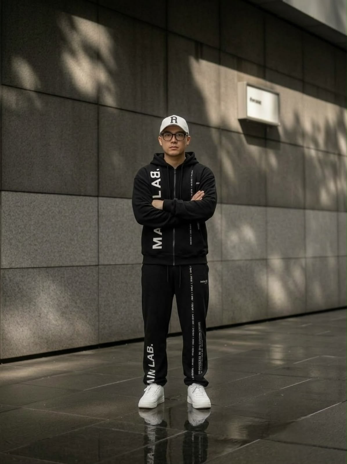 Mainlab tracksuit - black - Under Attack