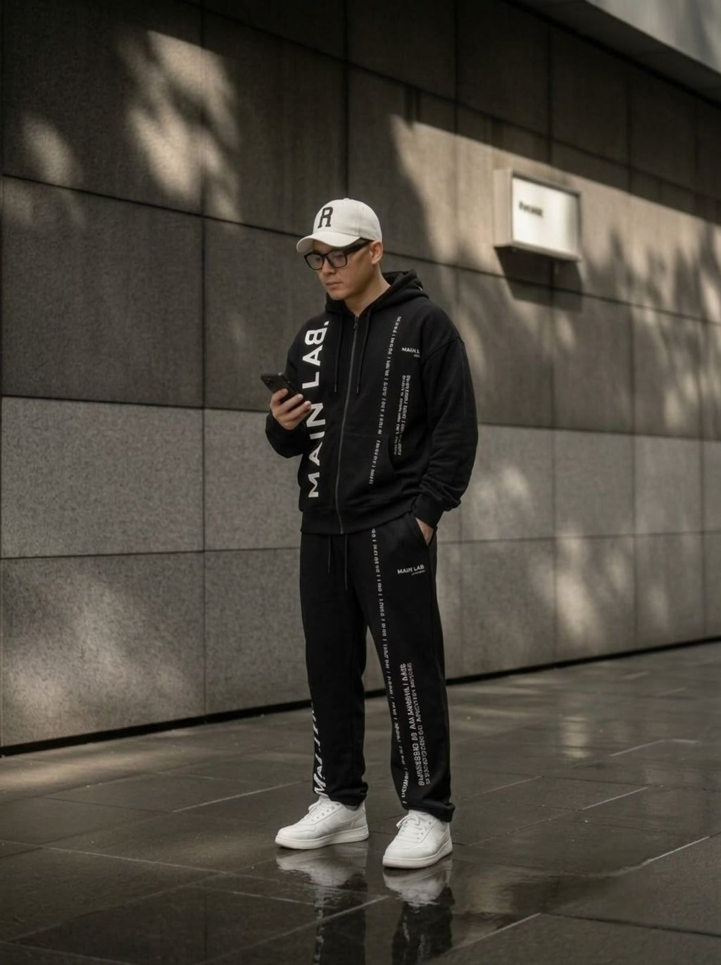 Mainlab tracksuit - black - Under Attack