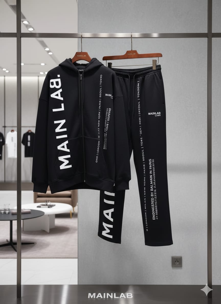 Mainlab tracksuit - black - Under Attack