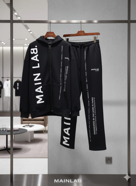 Mainlab tracksuit - black - Under Attack