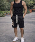 Mesh Graphic Gym Shorts - Under Attack