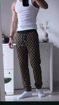 Midnight Luxe Track Pants - Under Attack