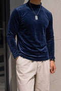 Midnight Velvet Mock Neck Sweatshirt - Under Attack