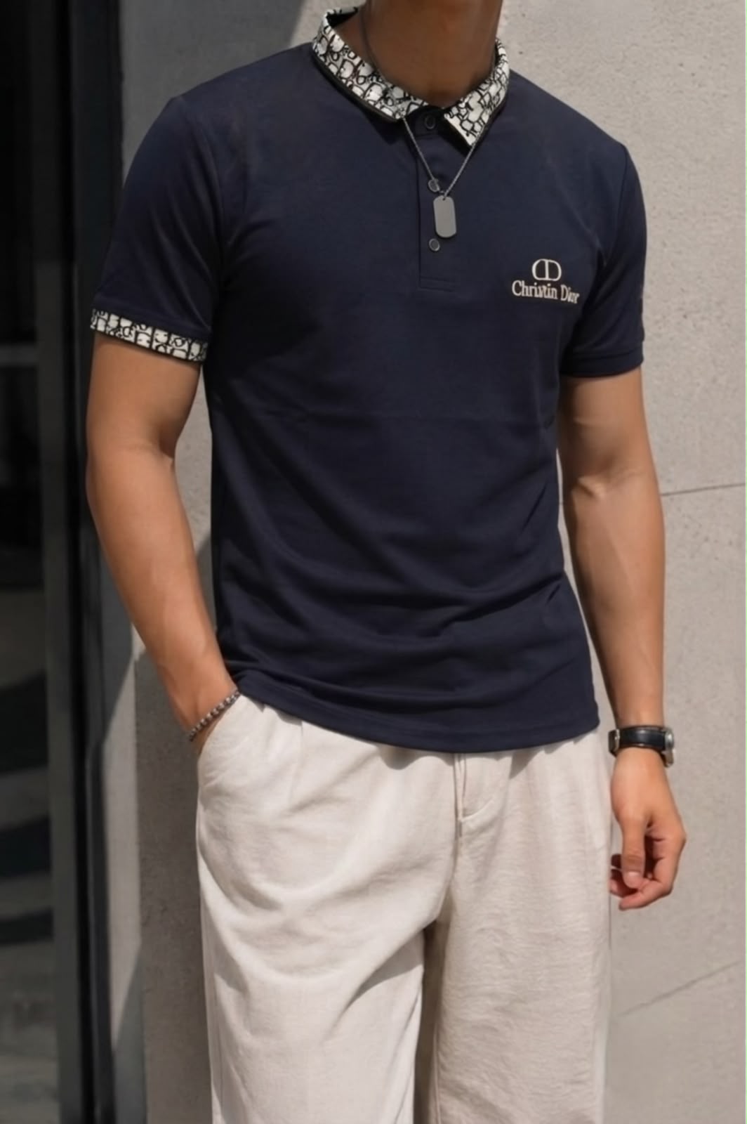 Monarch Contrast Polo Tshirt - Under Attack