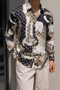 Monochrome Fusion Print Sweatshirt - Under Attack