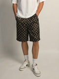 Monogram Relaxed Shorts - Under Attack