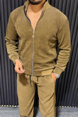 Oversized Solid Jacquard Tracksuit - Pista - Under Attack