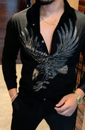 Phoenix Japanese Shirt - Black - Under Attack