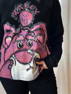 Pink Panther Sweatshirt - Black - Under Attack