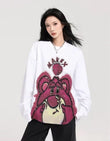 Pink Panther Sweatshirt - White - Under Attack