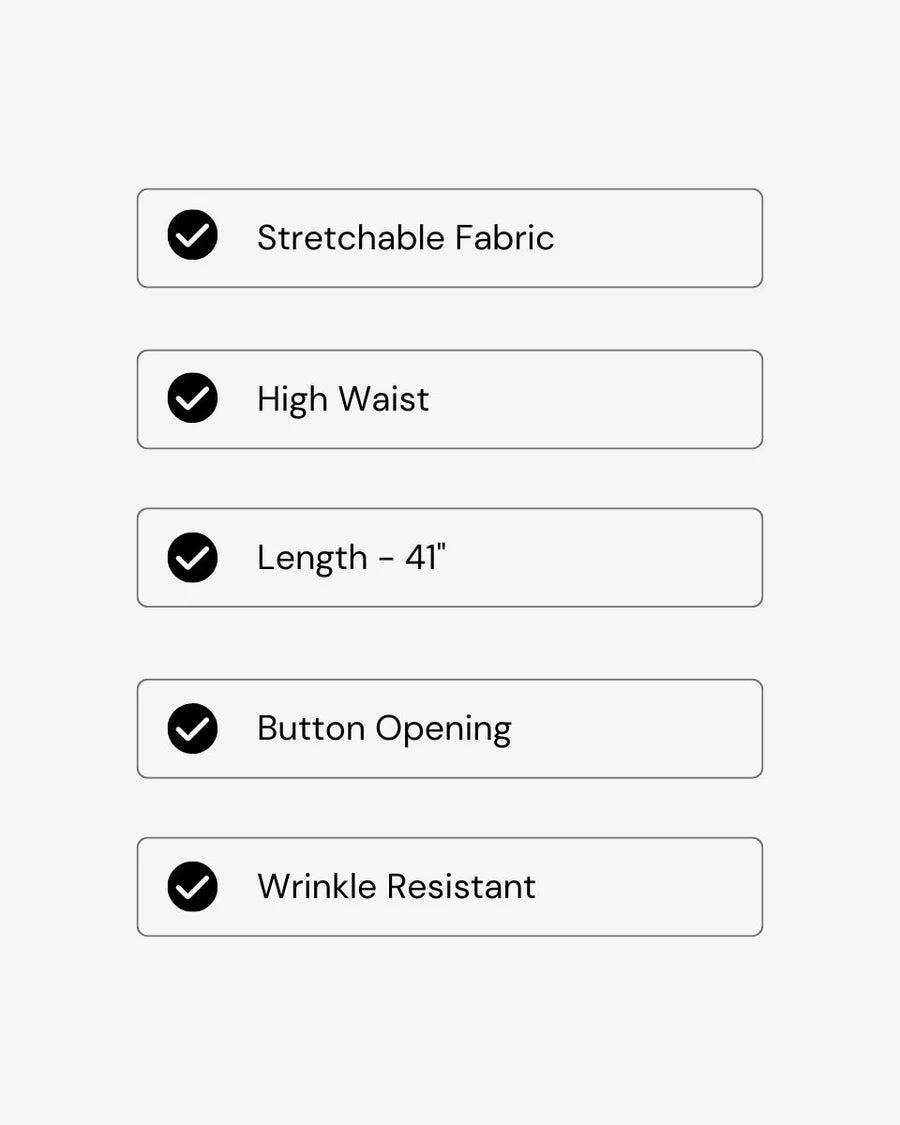 Pleated Pants With Belt - White - Under Attack