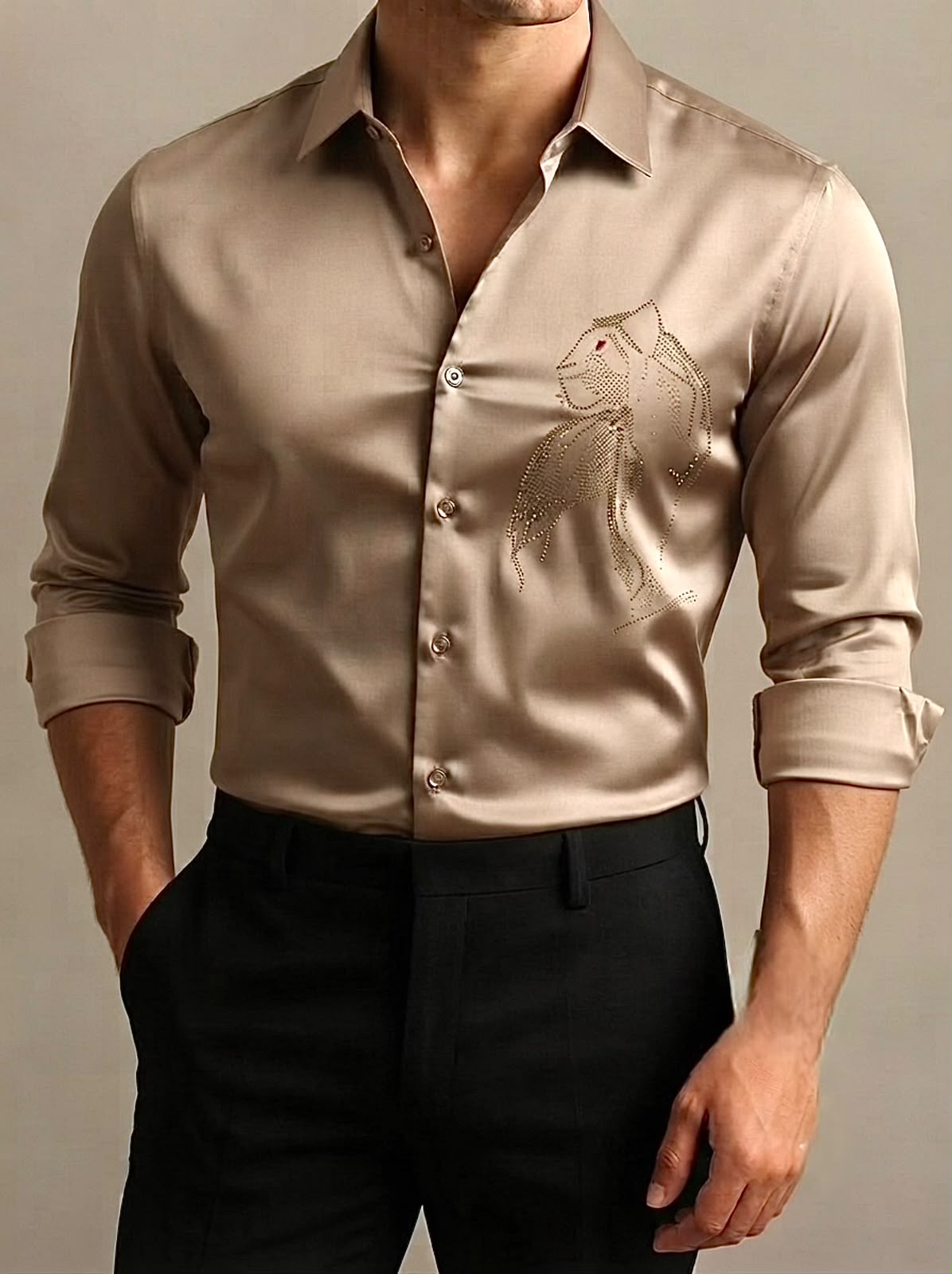 Predator Stitchless Jacquard Shirt - Camel - Under Attack