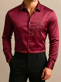 Predator Stitchless Jacquard Shirt - Wine - Under Attack