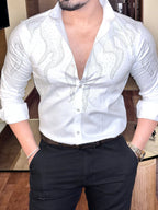 Radiant Wrinkle Free Lycra Shirt - White - Under Attack