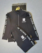 REBEL DARK GREY STRIP PREMIUM SIDE STRIP TRACKSUIT - Under Attack