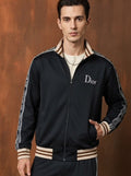 Riod Striped Athletic Jacket - Under Attack