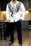 THE REGAL WING SHIRT - WHITE