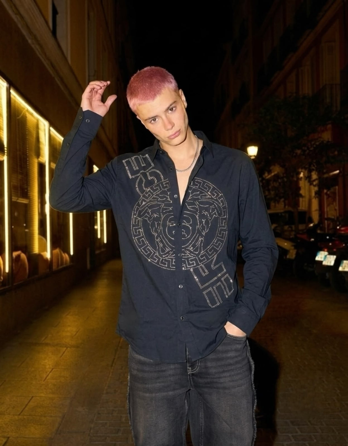 Royal Afterdark Signature Shirt - Navy - Under Attack