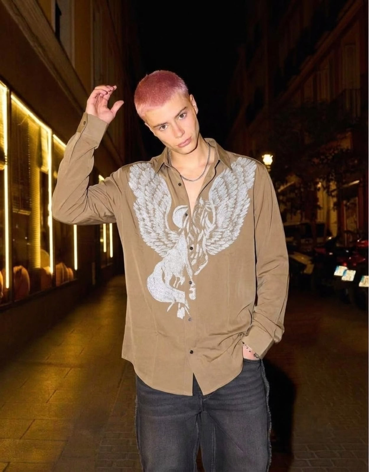 Royal Rebirth Luxe Shirt - Camel - Under Attack