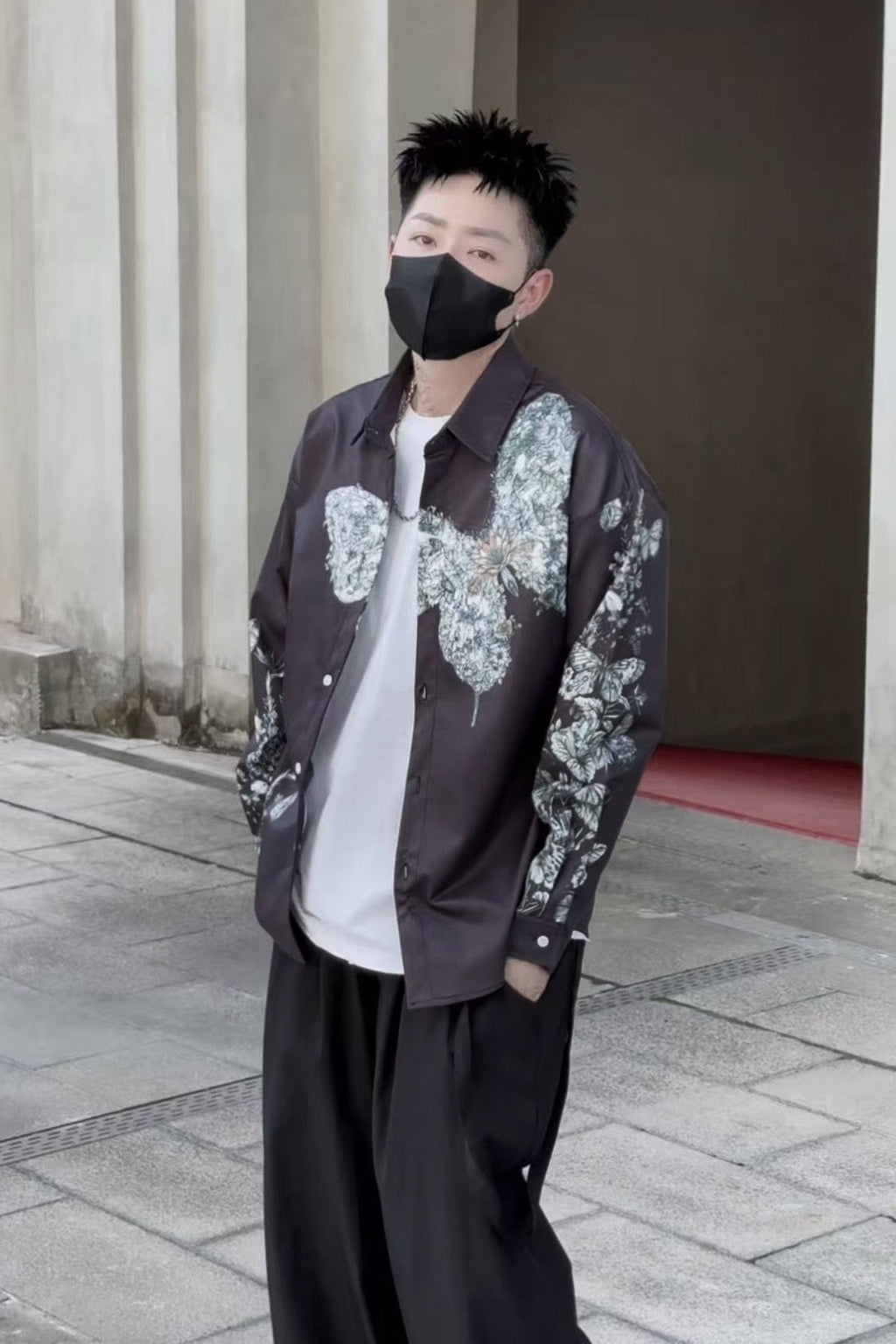 Royal Wings Shacket - Black - Under Attack