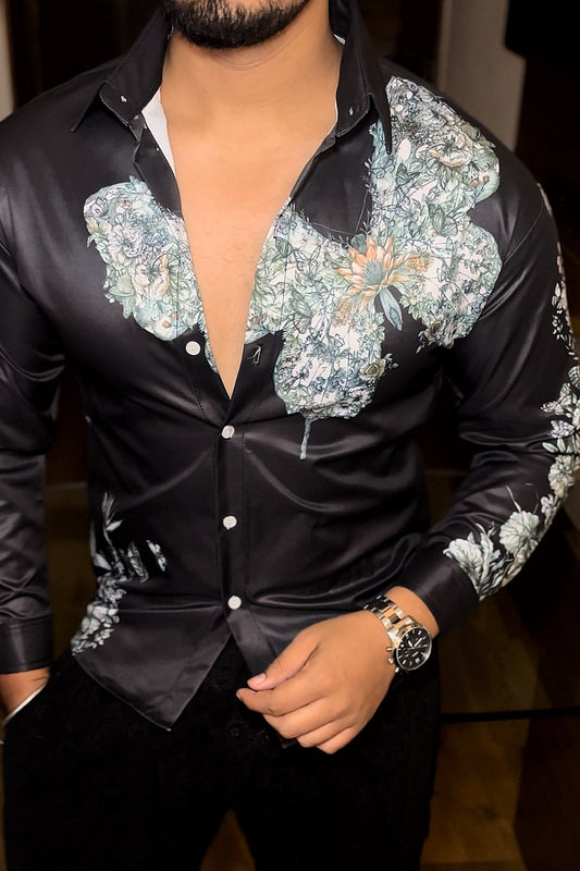 Royal Wings Shacket - Black - Under Attack