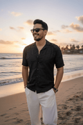 Saudi Embroidered Infinity Shirt - BLACK - Under Attack