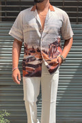 Seaside Patterned Resort Shirt - Under Attack