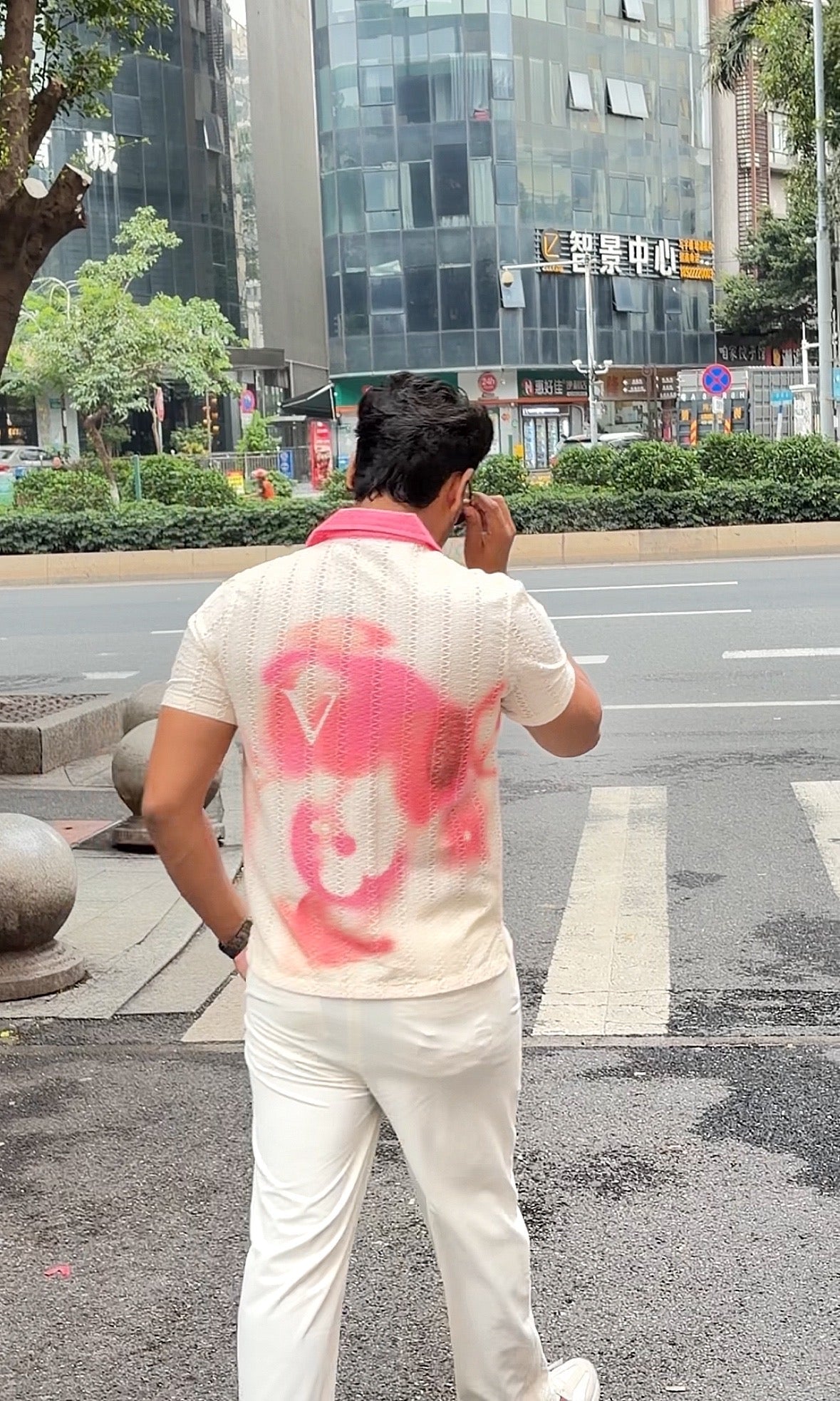Shanghai Premium Linen Coord Set - Pink - Under Attack
