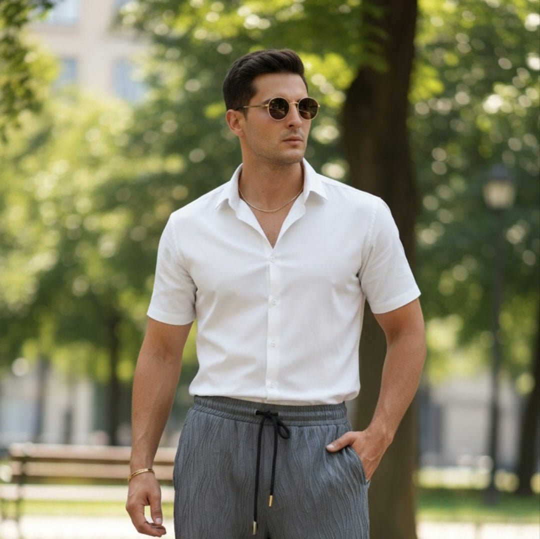 SOLID LYCRA SHIRT - WHITE - Under Attack
