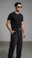 SOLID VELVET LOWER - BLACK - Under Attack