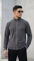 SUPER COZY JACKET - CHARCOAL - Under Attack