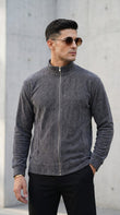 SUPER COZY JACKET - CHARCOAL - Under Attack