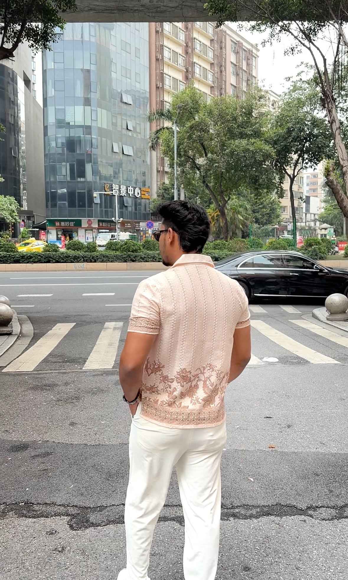 Tianjin Premium Linen Coord Set - Brown - Under Attack