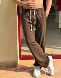 Turkey Linen Lower - Brown